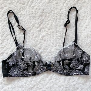 VINTAGE FLORAL BRA